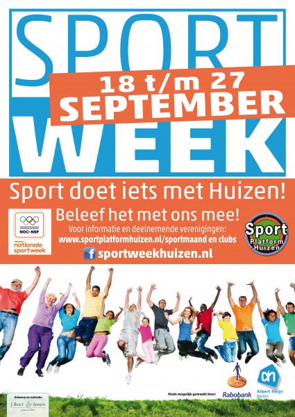 (Nationale) Sportweek in Huizen (Nationale) Sportweek in Huizen