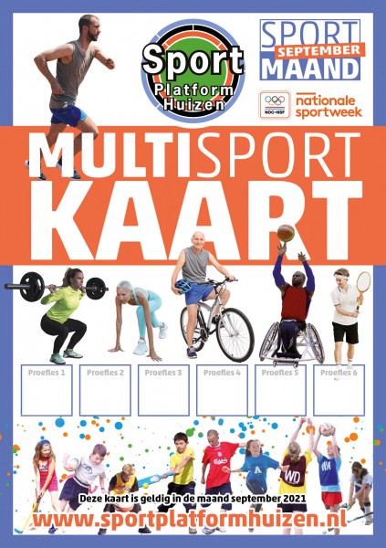 Multisportkaart! Welkom in de Sport!