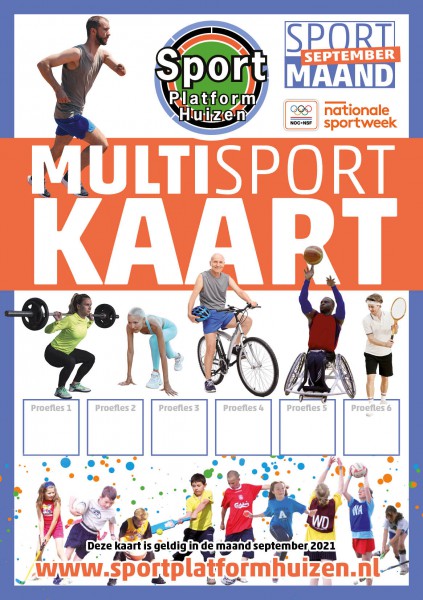 Multisportkaart! Welkom in de Sport! Multisportkaart! Welkom in de Sport!