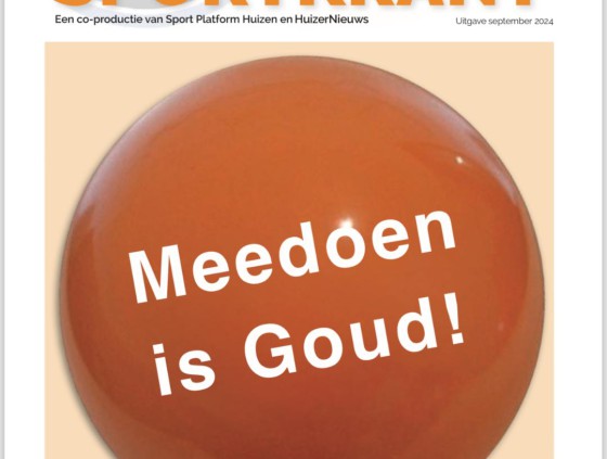 SPH Sportkrant 2024: Meedoen is Goud!