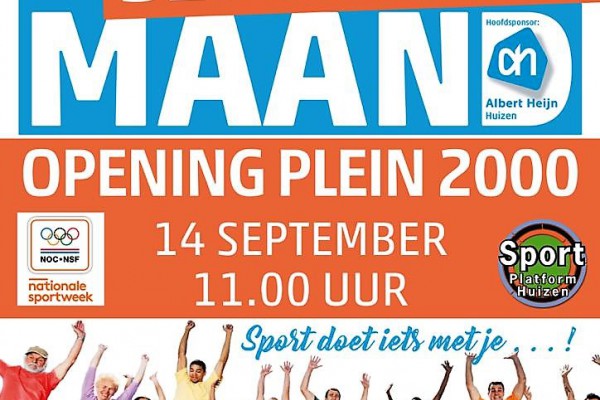 Opening Sportmaand Plein 2000