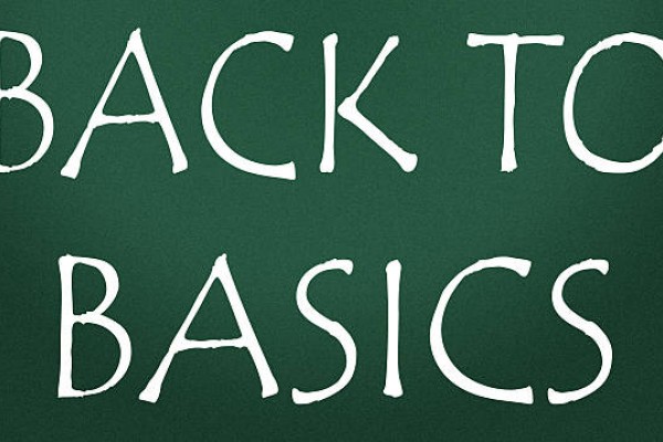 Terug naar de basis... Terug naar de basis...